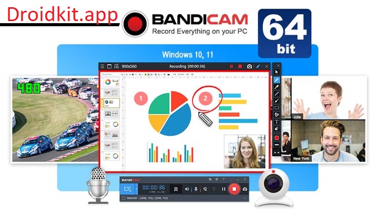 Bandicam Crack 8.1.0.2516. Full Version Download 2025 [Latest]