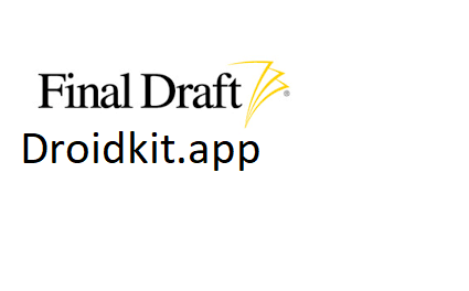 Final Draft 13.2.1 Crack + License Key Free Download [2025]